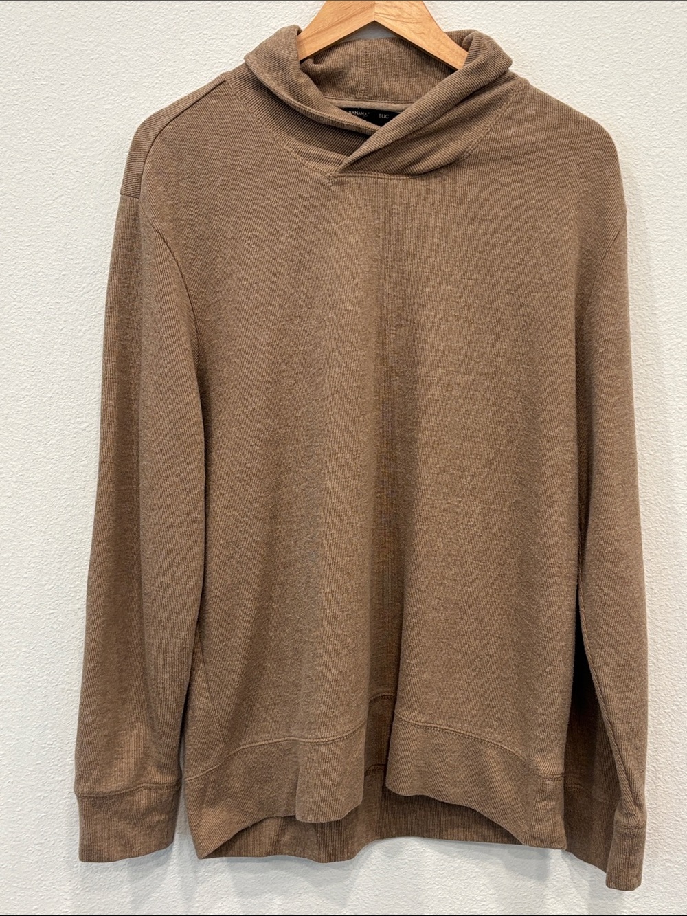 Banana Republic Men’s Cotton Blend Brown Top Size L Preppy